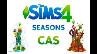 Симс 4 Времена года - Sims 4 Seasons Cas ОБЗОР