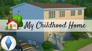 My Childhood Home - The Sims 4 || Speed Build