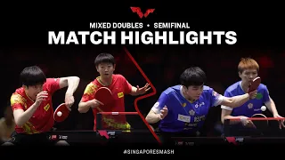 Sun Yingsha/Wang Chuqin vs Chen Szu Yu/Lin Yun Ju | XD SF | Singapore Smash 2023