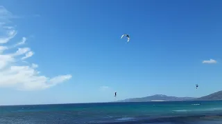 Ocean Rodeo GIEL VLUGT on Rise boosting in Tarifa Big Air Kitesurfing