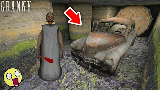 Granny's car in sewer 😱😱 full gameplay