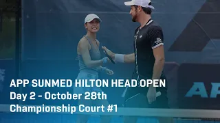 CC1 APP Sunmed Hilton Head Open Presented By Lexus Day 2: Pro Mixed Doubles