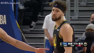 Klay Thompson Raining It Threes Needs To Be Drug Test As He Back In His Zone !