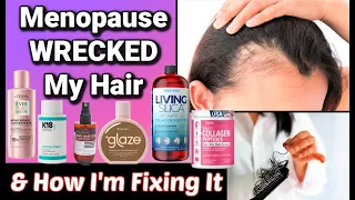 Tips & Products SAVING MY HAIR During MENOPAUSE