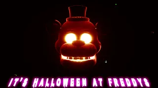 FNAF SONG "Halloween At Freddy's REMIX" (LYRIC VIDEO)