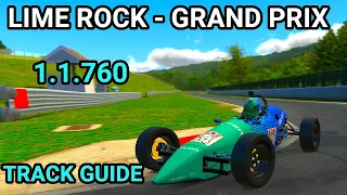 Track guide Lime Rock Park - Grand Prix Formula Vee iRacing