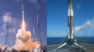 SpaceX Starlink 40 launch & Falcon 9 first stage landing, 9 March 2022