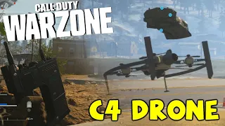 THE C4 DRONE = INSTANT WINS in WARZONE! (CoD Battle Royale & Plunder)