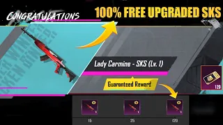 🤯 Best Premium Crate 100 Free Upgraded SKS | Guaranteed Rewards 120 Free Crate Opening | PUBGM