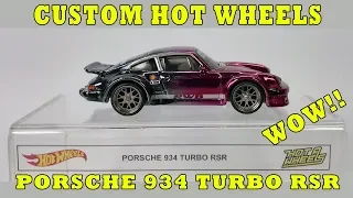 Custom Hot Wheels Porsche 934 Turbo RSR by Hotawheels