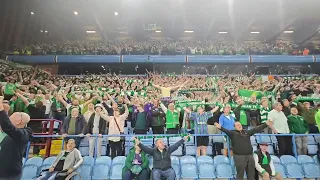 Best Scottish fans are in UK 🇬🇧 “Sunshine on Leith” .ASTON VILLA - HIBERNIAN 3-0