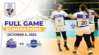 UNTV Volleyball League Elims: Judiciary Justice Servers vs DFA Emissaries | Oct. 05, 2023 –FULL GAME