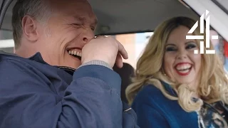 Greg Davies And Roisin Conaty Lose It In The Car | Man Down | Series 3 Episode 1 (Outtakes)