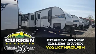 2023 Forest River Salem 27REX Travel Trailer Camper Walkthrough