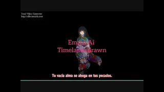 Jigoku Shoujo - Emma Ai (Hell Girl) Timelapse Drawn