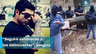 Reportero Carlos Jiménez responde tras recibir amenaza de muerte de grupo criminal