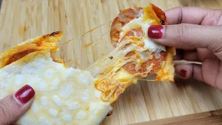 Air Fryer Tortilla Pizza Wrap