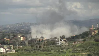 Smoke billows after Israeli strike on south Lebanon | AFP