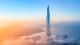 Lakhta Center (462m) - Europe's Tallest Building - World's Most Northern Supertall - June 2017