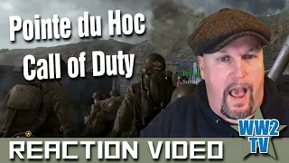 Normandy Historian Reacts - Pointe du Hoc Call of Duty