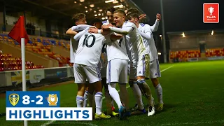 Youngsters shine in cup! | Leeds United U18 8-2 MK Dons U18 | FA Youth Cup Third Round