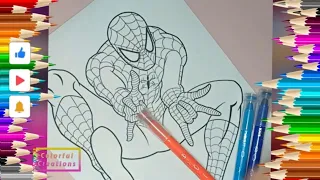 Colorful Creations - Spider-Man (Marvel Comics) Coloring