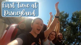 FIRST TIME GOING TO DISNEYLAND | Disneyland Day 1 ft timandkt