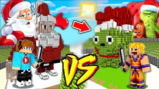 ŚWIĘTY MIKOŁAJ vs GRINCH | Baza vs Baza w Minecraft! (Matruner)