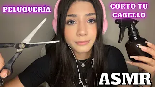 ASMR ESPAÑOL / CORTE DE CABELLO INTENSO y REALISTA / Masaje CAPILAR relajante