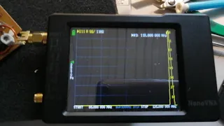 УКВ-2-2-Е после перетяжки измеряем с NanoVNA