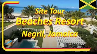 Full Site Tour of the Beaches Resort in Negril, Jamaica. #jamaica #allinclusive #sandals