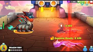 Hatched Red Jaw Dragon-Dragon Mania legends | Level 4 Odin Castle event | DML