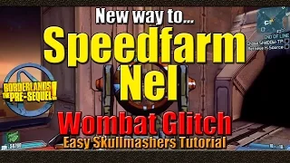 Borderlands The Pre Sequel | New Way to Speed Farm Nel | Easy Skullmashers | Tutorial