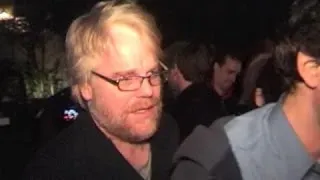 PHILIP SEYMOUR HOFFMAN warned of bad luck on night before Oscar win