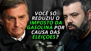 BOLSONARO SOBRE REDUÇÃO DE IMPOSTO NOS COMBUSTIVEIS (BOLSONARO  - Flow #89) FlowPah Cortes