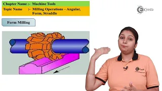 Milling Operations-Angular, Form, Straddle - Machine Tools - Production process1