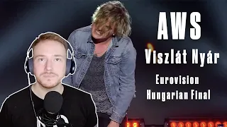 FIRST REACTION to EUROVISION's AWS (Viszlát Nyár) 🇭🇺🎸🎤