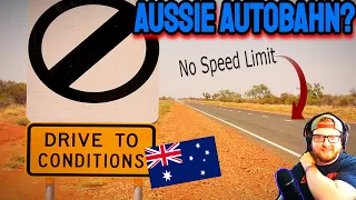 American Reacts to The Stuart Highway in Australia - Fastest road in the southern hemisphere