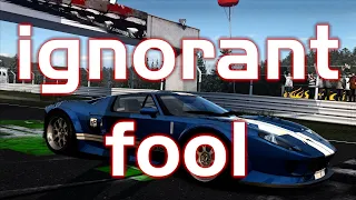 Announcer Lines in NFS: Prostreet When You Bring a Ford GT to Drift Events