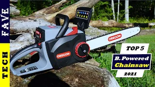 ✅ Top 5: Best Battery Powered Chainsaw For The Money 2021 [Tested & Reviewed]