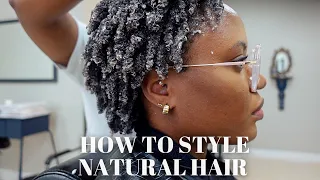 TRUE WASH AND GO ON 4C HAIR | SALON VISIT TIPS FOR TIGHT CURLS