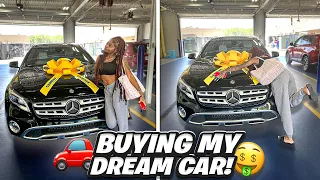 VLOG :I BOUGHT MY DREAM CAR AT 19 + mini girls day🎀🎊