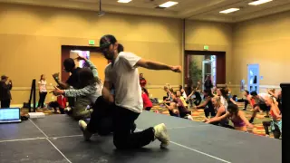 Jade Chynoweth in Gev Manoukian's class with Fik-Shun