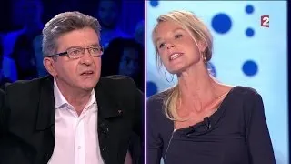 Clash Jean-Luc Mélenchon /Vanessa Burggraf - On n'est pas couché 10 septembre 2016