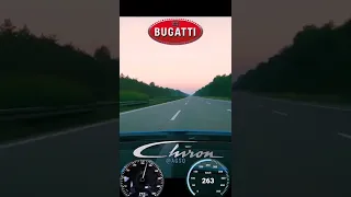 Bugatti chiron top speed on German Autobahn  | what is the Fastest car in the world #worldrecord