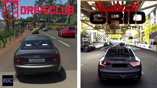 Driveclub vs GRID Autosport - Audi RS 5 Coupe Graphics & Sound Comparison