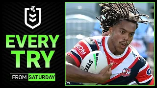 NRL 2024 | All Tries of the Day | Pre-Season Challenge | Saturday, Round 1