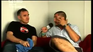 Morrissey Interview at Benicassim Festival (MTV2) (2006)