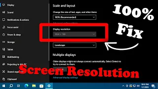 How to Fix Screen Resolution Problem Windows 10 | Simple Method