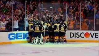 Patrice Bergeron 2nd Overtime Goal from Marchand and Jagr June 5 2013 HD Game 3